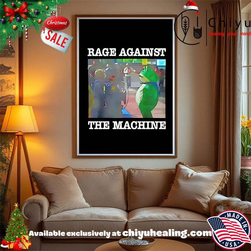 Rage Against The Machine Frog shirt, Hoodie, Sweatshirt, Poster Canvas, Mug, Ornaments
