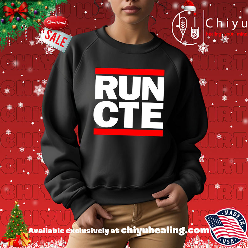 Run CTE football shirt Run CTE football shirt