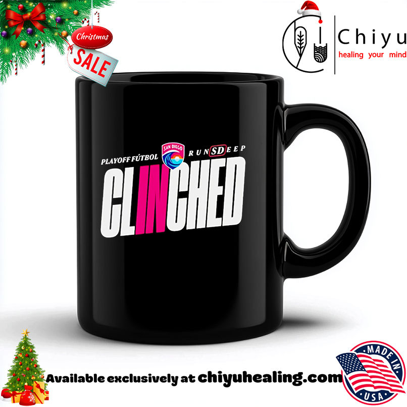 San Diego Wave FC Clinched 2025 Plyoff Futbol RunSDeep shirt, Hoodie, Sweatshirt, Poster Canvas, Mug, Ornaments