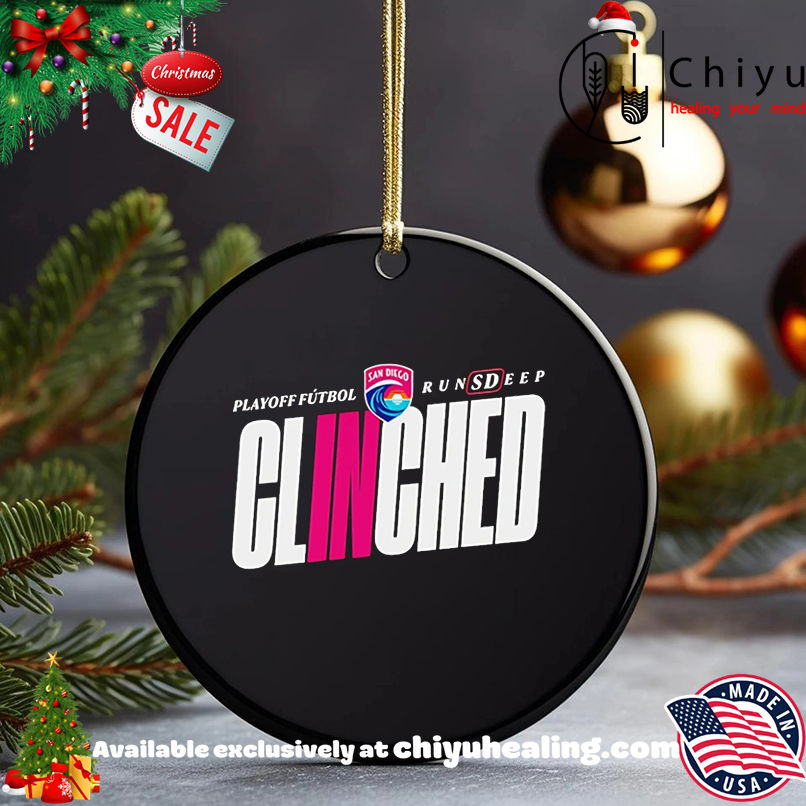 San Diego Wave FC Clinched 2025 Plyoff Futbol RunSDeep shirt, Hoodie, Sweatshirt, Poster Canvas, Mug, Ornaments