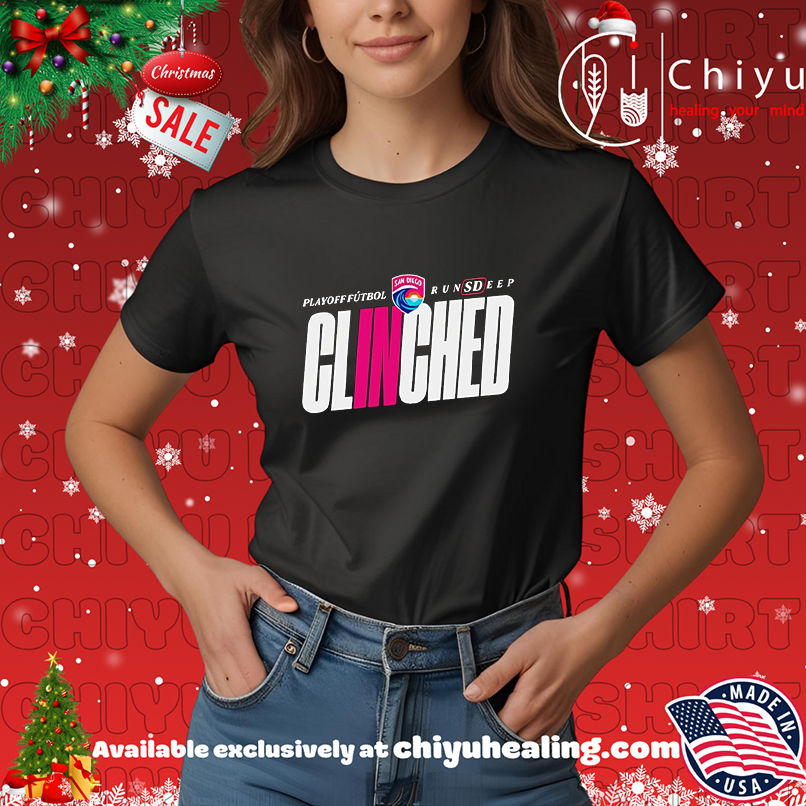 San Diego Wave FC Clinched 2025 Plyoff Futbol RunSDeep shirt, Hoodie, Sweatshirt, Poster Canvas, Mug, Ornaments