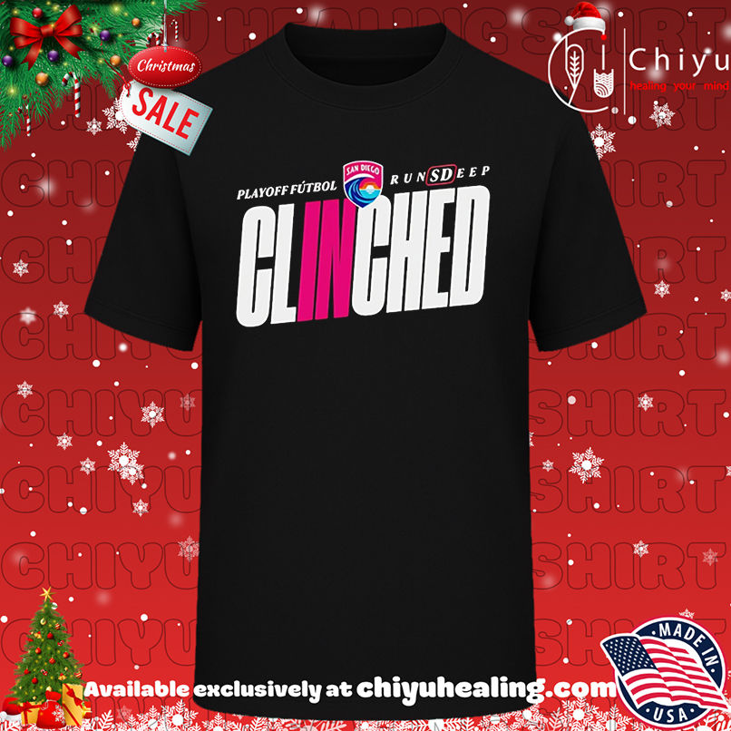 San Diego Wave FC Clinched 2025 Plyoff Futbol RunSDeep shirt, Hoodie, Sweatshirt, Poster Canvas, Mug, Ornaments