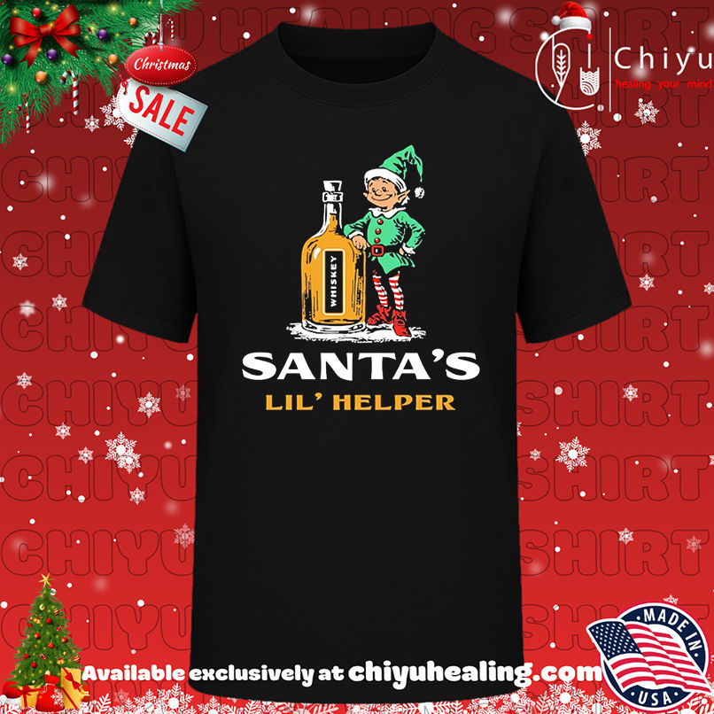 Santa's Little Helper Elf Merry Christmas shirt, Hoodie, Sweatshirt, Poster Canvas, Mug, Ornaments