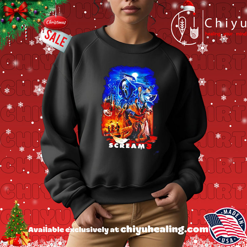 Scream 3 Horror Movie Halloween shirt Scream 3 Horror Movie Halloween shirt