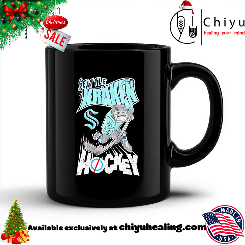 Seattle Kraken Hockey Deep Sea Blue One Timer shirt, Hoodie, Sweatshirt, Poster Canvas, Mug, Ornaments