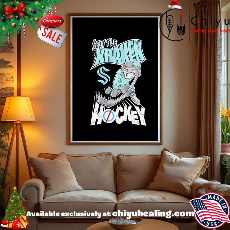 Seattle Kraken Hockey Deep Sea Blue One Timer shirt, Hoodie, Sweatshirt, Poster Canvas, Mug, Ornaments