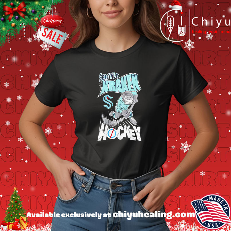 Seattle Kraken Hockey Deep Sea Blue One Timer shirt, Hoodie, Sweatshirt, Poster Canvas, Mug, Ornaments