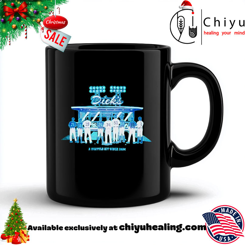 Seattle Mariners Dicks a Seattle Hit since 1954 shirt, Hoodie, Sweatshirt, Poster Canvas, Mug, Ornaments