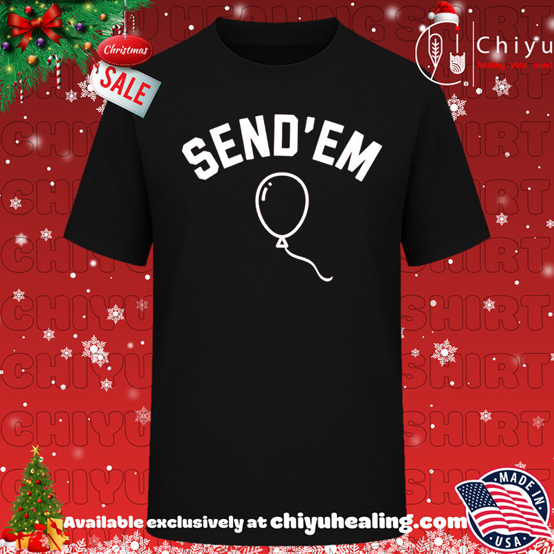 Send'em Balloons Nebraska shirt, Hoodie, Sweatshirt, Poster Canvas, Mug, Ornaments