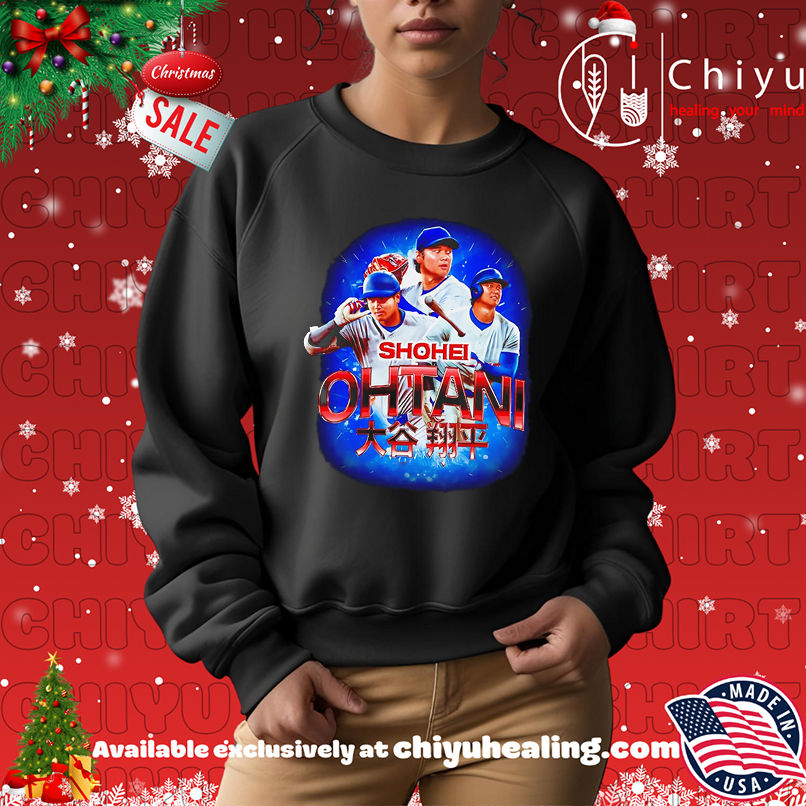 Shohei Ohtani Los Angeles Dodgers signature player collage shirt Shohei Ohtani Los Angeles Dodgers signature player collage shirt