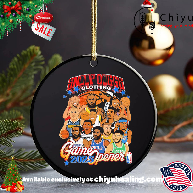 Snoop Dogg's Clothing Game Opener 2025 several NBA players shirt, Hoodie, Sweatshirt, Poster Canvas, Mug, Ornaments