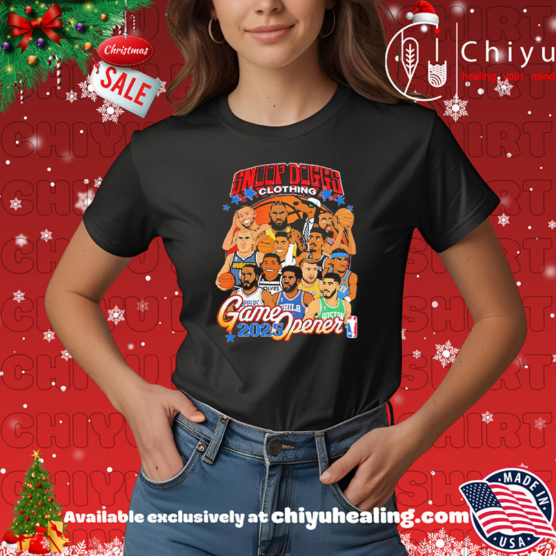 Snoop Dogg's Clothing Game Opener 2025 several NBA players shirt, Hoodie, Sweatshirt, Poster Canvas, Mug, Ornaments