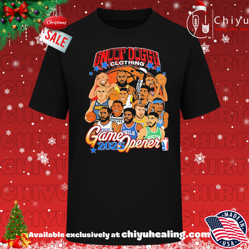 Snoop Dogg's Clothing Game Opener 2025 several NBA players shirt, Hoodie, Sweatshirt, Poster Canvas, Mug, Ornaments