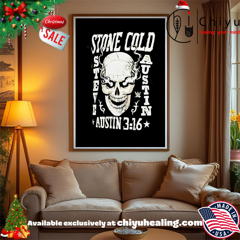 Stone Cold Steve Austin Skeleton skull WWE shirt, Hoodie, Sweatshirt, Poster Canvas, Mug, Ornaments