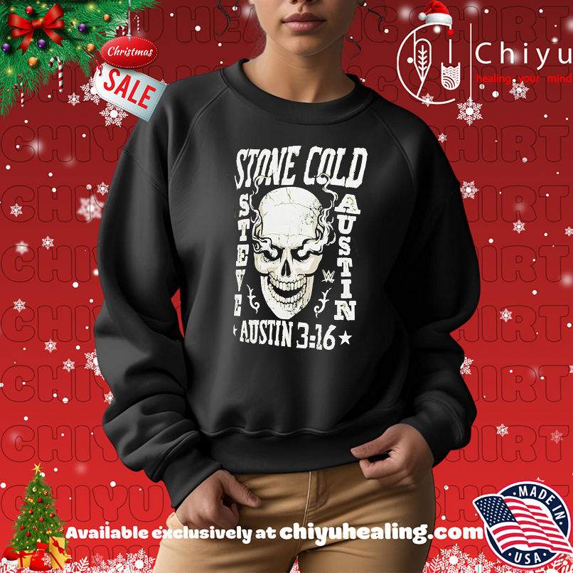 Stone Cold Steve Austin Skeleton skull WWE shirt Stone Cold Steve Austin Skeleton skull WWE shirt