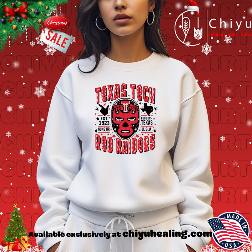 Texas Tech Red Raiders Luchador mask shirt Texas Tech Red Raiders Luchador mask shirt