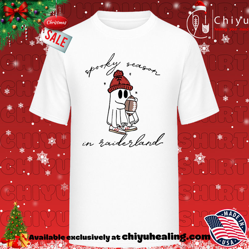 Texas Tech Red Raiders Spooky Season in Raiderland shirt, Hoodie, Sweatshirt, Poster Canvas, Mug, Ornaments