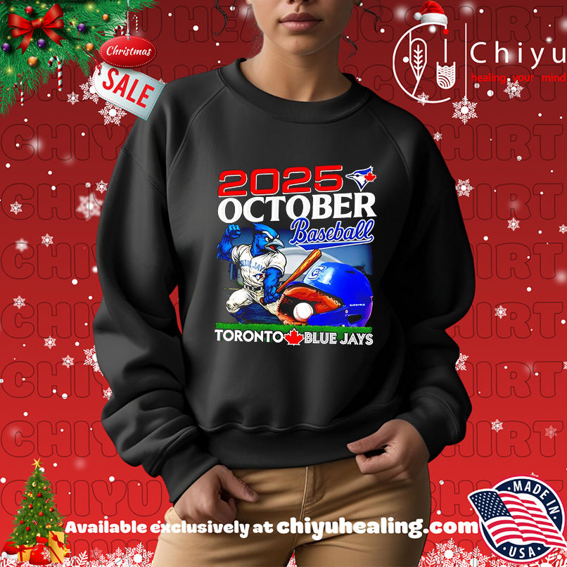 Toronto Blue Jays Baseball 2025 October Mascot shirt Toronto Blue Jays Baseball 2025 October Mascot shirt