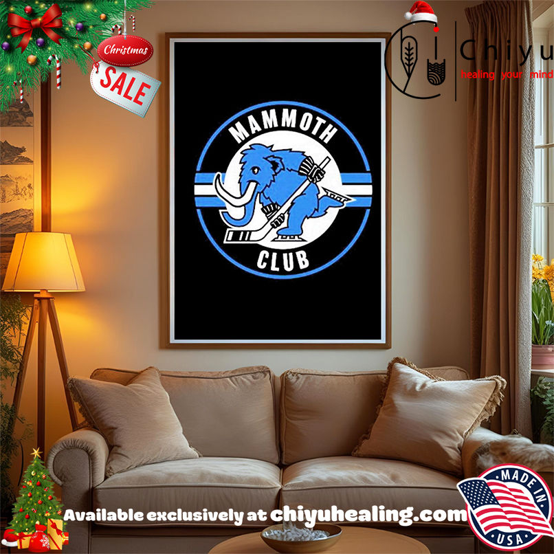 Utah Mammoth Club Logo shirt, Hoodie, Sweatshirt, Poster Canvas, Mug, Ornaments