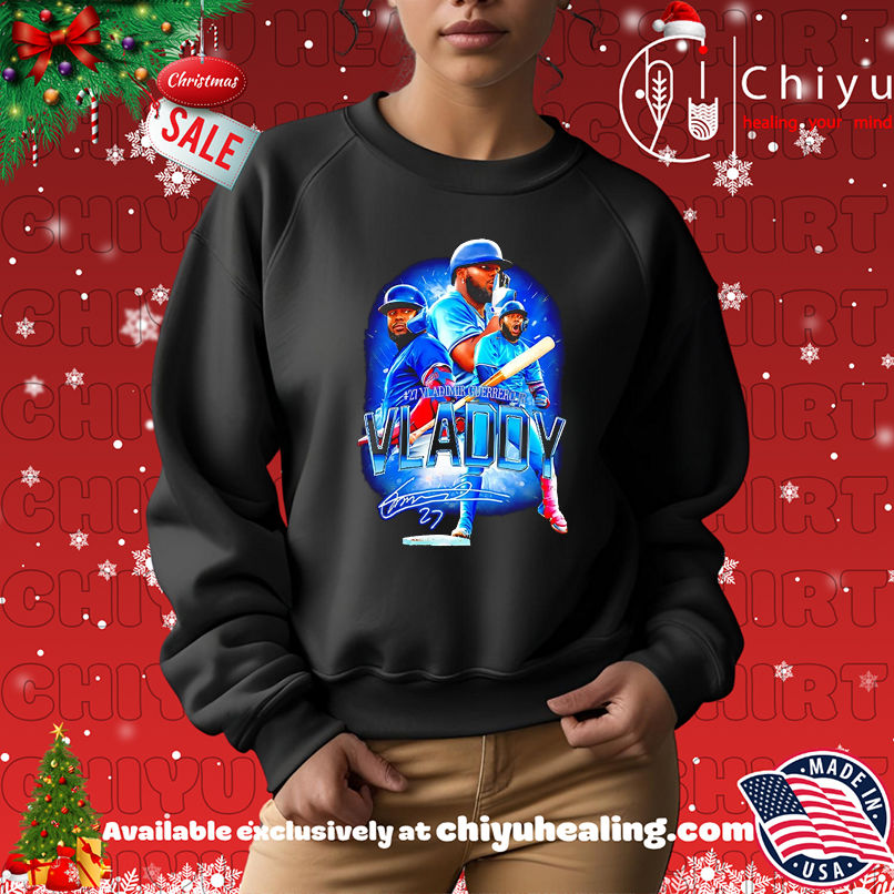 Vladimir Guerrero Jr Toronto Blue Jays player collage signature shirt Vladimir Guerrero Jr Toronto Blue Jays player collage signature shirt
