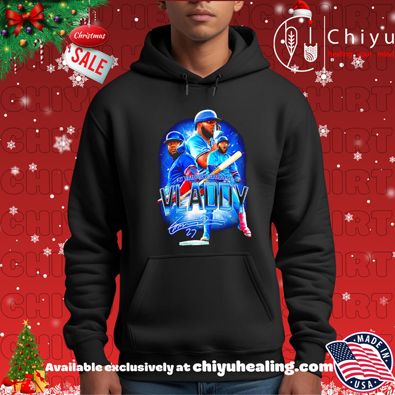 Vladimir Guerrero Jr Toronto Blue Jays player collage signature shirt Vladimir Guerrero Jr Toronto Blue Jays player collage signature shirt