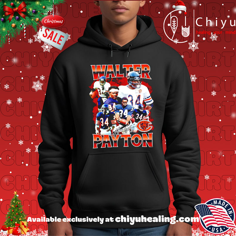 Walter Payton Chicago Bears signature shirt Walter Payton Chicago Bears signature shirt