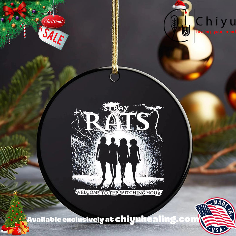 Welcome To The Witching Hour Stray Rats shirt, Hoodie, Sweatshirt, Poster Canvas, Mug, Ornaments