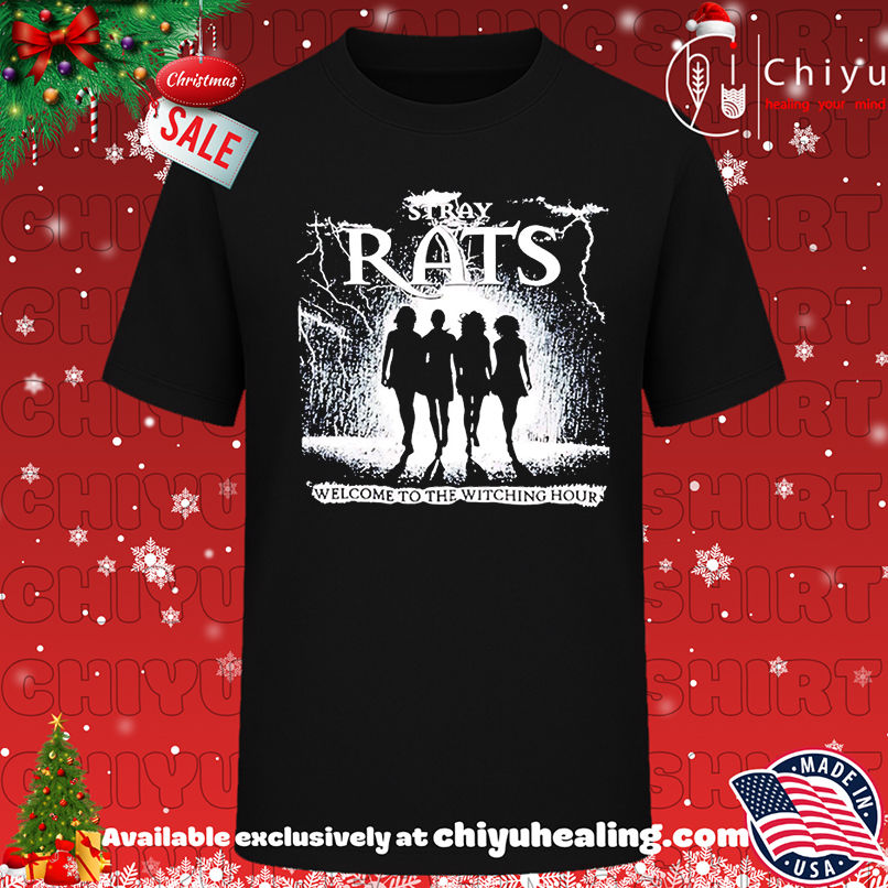 Welcome To The Witching Hour Stray Rats shirt, Hoodie, Sweatshirt, Poster Canvas, Mug, Ornaments