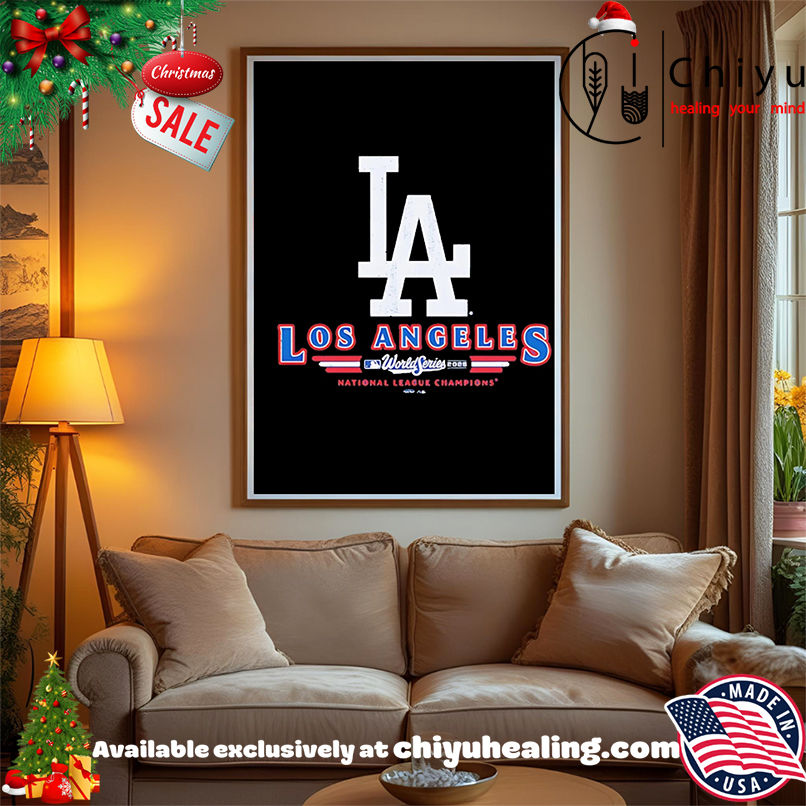 World Series Champions 2025 Los Angeles Dodgers shirt, Hoodie, Sweatshirt, Poster Canvas, Mug, Ornaments