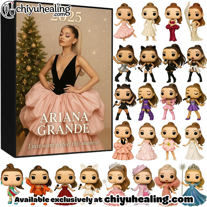 2025 AG Advent Calendar, Christmas Countdown Advent Calendar Gift Box with 24 Acrylic Ornaments