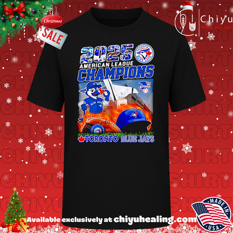 2025 American League Champions Toronto Blue Jays mascot fire helmet shirt, Hoodie, Sweatshirt, Poster Canvas, Mug, Ornaments
