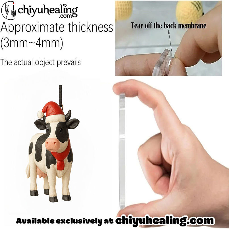 2025 Farm Advent Calendar, Christmas Countdown Advent Calendar Gift Box with 24 Acrylic Ornaments 3 2025 Farm Advent Calendar, Christmas Countdown Advent Calendar Gift Box with 24 Acrylic Ornaments