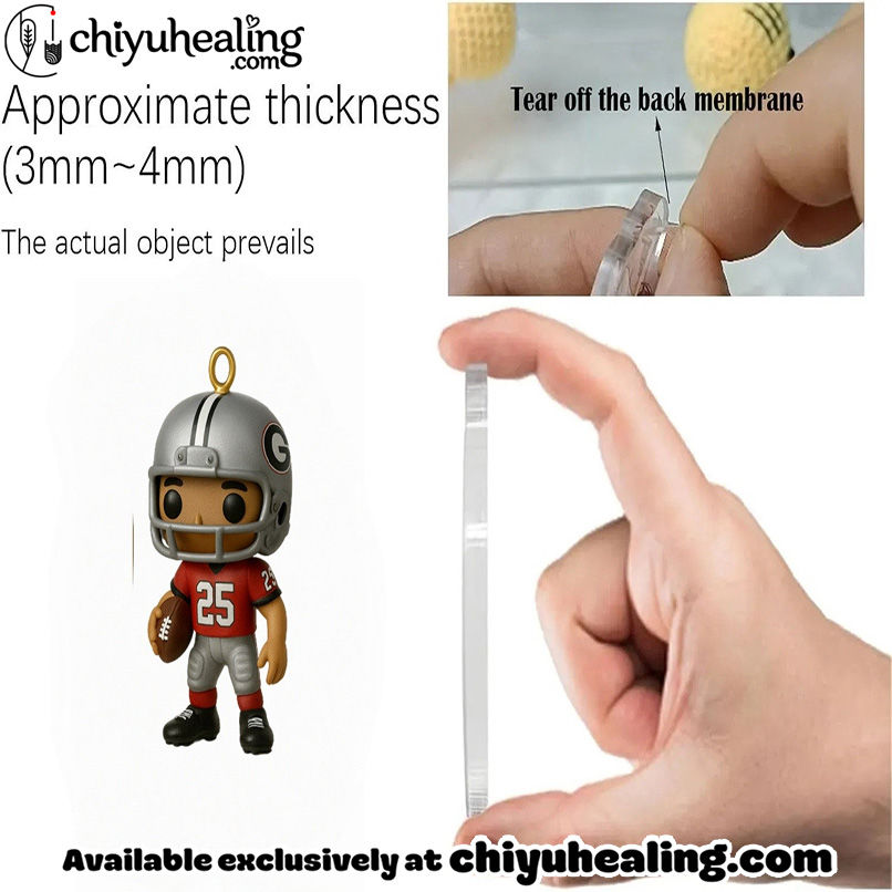 2025 Georgia Bulldogs Advent Calendar, Christmas Countdown Advent Calendar Gift Box with 24 Acrylic Ornaments 3 2025 Georgia Bulldogs Advent Calendar, Christmas Countdown Advent Calendar Gift Box with 24 Acrylic Ornaments