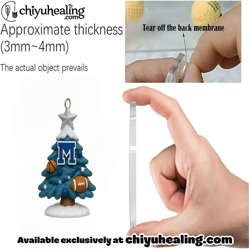 2025 Memphis Tigers Advent Calendar, Christmas Countdown Advent Calendar Gift Box with 24 Acrylic Ornaments 3 2025 Memphis Tigers Advent Calendar, Christmas Countdown Advent Calendar Gift Box with 24 Acrylic Ornaments