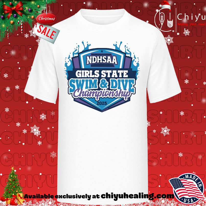 2025 NDHSAA Girls Swimming And Diving State Logo shirt, Hoodie, Sweatshirt, Poster Canvas, Mug, Ornaments