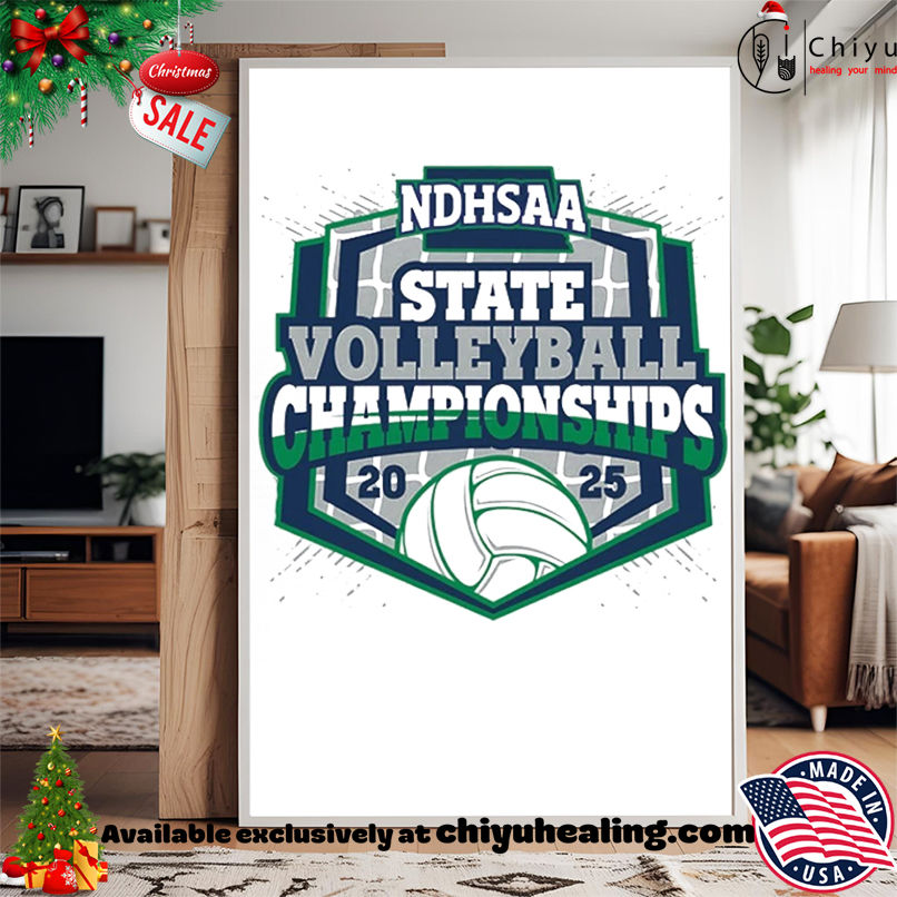 2025 NDHSAA Volleyball State Tournament Championships Logo shirt 2025 NDHSAA Volleyball State Tournament Championships Logo shirt