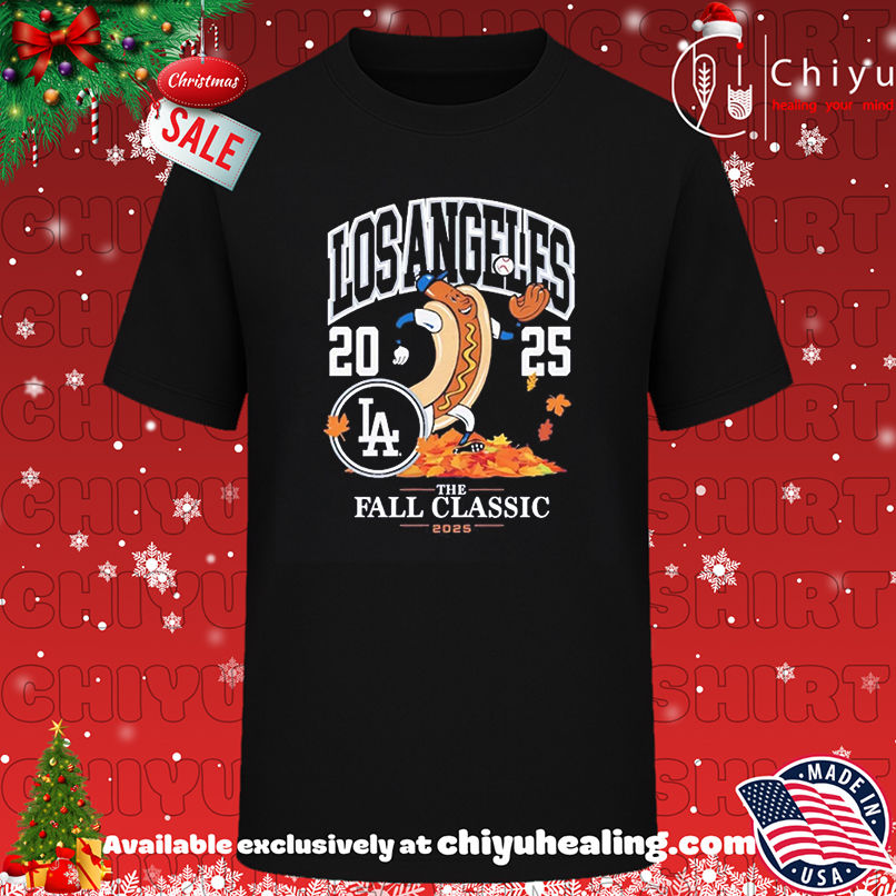 2025 The Fall Classic Los Angeles Dodgers Mascot shirt, Hoodie, Sweatshirt, Poster Canvas, Mug, Ornaments