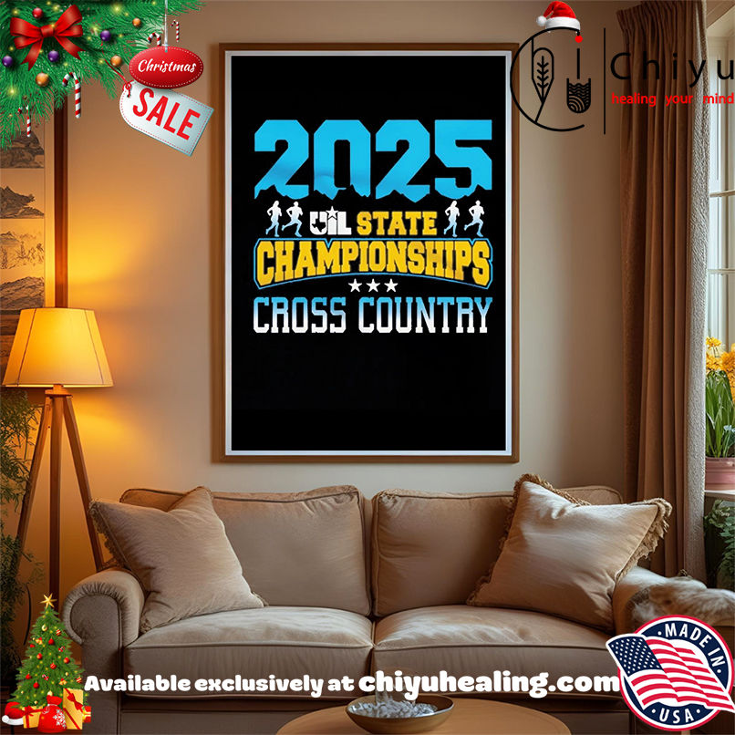 2025 UIL Cross Country State Championship Logo shirt, Hoodie, Sweatshirt, Poster Canvas, Mug, Ornaments