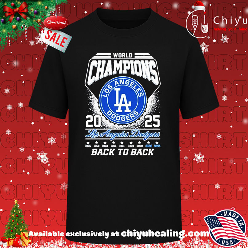 2025 World Series Champions Los Angeles Dodgers back to back shirt, Hoodie, Sweatshirt, Poster Canvas, Mug, Ornaments