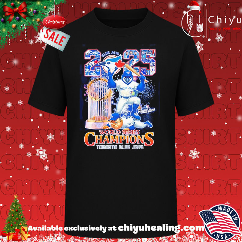 2025 World Series Champions Toronto Blue Jays mascot shirt, Hoodie, Sweatshirt, Poster Canvas, Mug, Ornaments