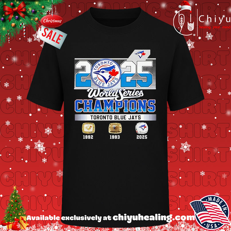 2025 World Series Champions Toronto Blue Jays shirt, Hoodie, Sweatshirt, Poster Canvas, Mug, Ornaments