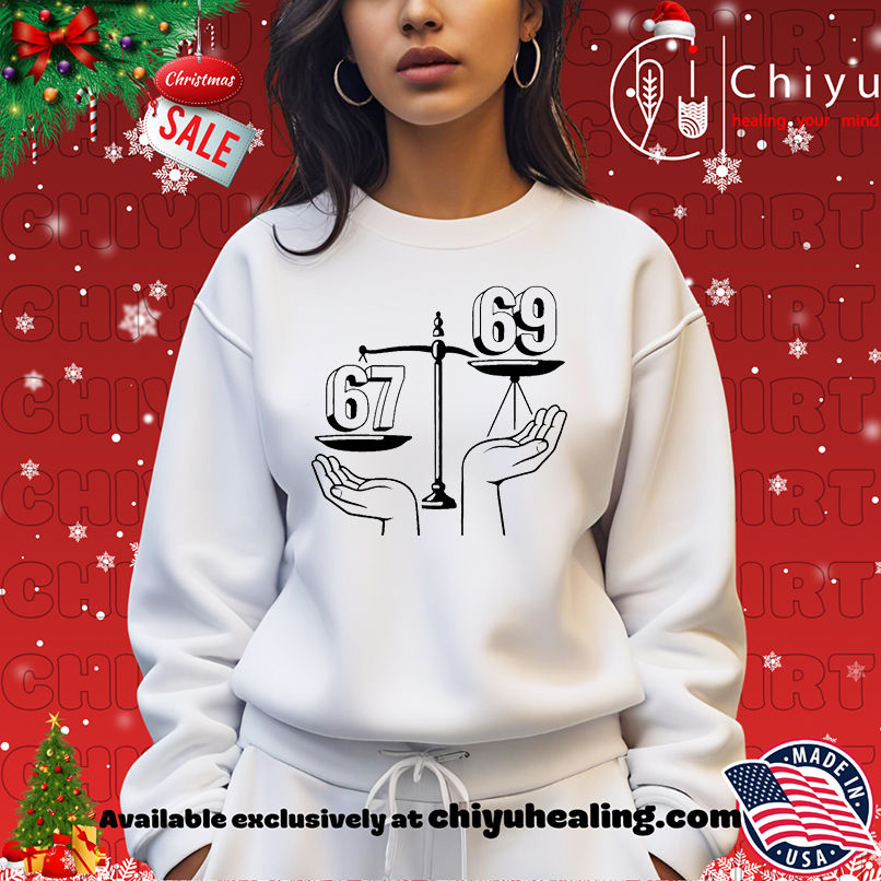 67 vs 69 balance of justice graphic shirt 67 vs 69 balance of justice graphic shirt