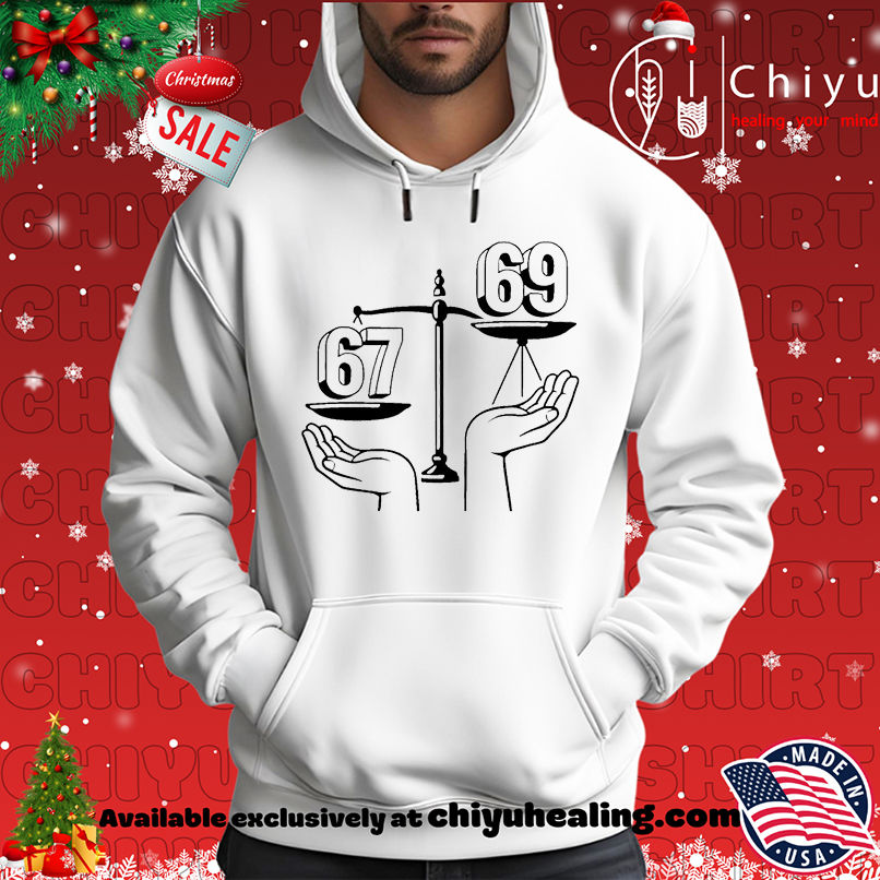 67 vs 69 balance of justice graphic shirt 67 vs 69 balance of justice graphic shirt