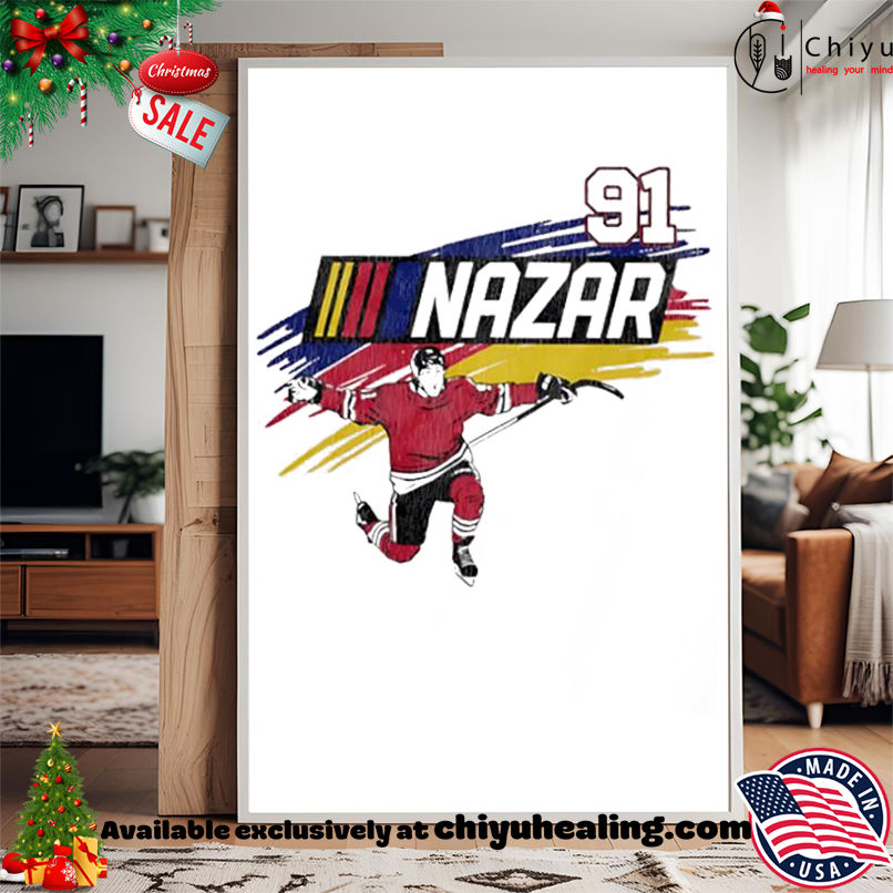 91 Nazar Chicago Blackhawks Frank Nazar vintage shirt, Hoodie, Sweatshirt, Poster Canvas, Mug, Ornaments