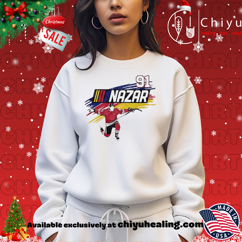 91 Nazar Chicago Blackhawks Frank Nazar vintage shirt 91 Nazar Chicago Blackhawks Frank Nazar vintage shirt
