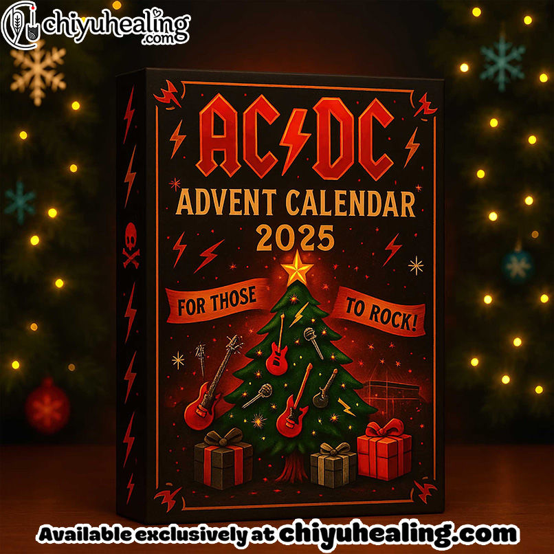 ACD Premium Advent Calendar 2025 CHRISTMAS GIFT, CHRISTMAS IDEA, Christmas Countdown Advent Calendar Gift Box with 24 Acrylic Ornaments