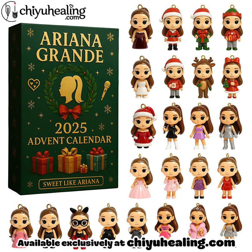 ARG Premium Advent Calendar 2025 CHRISTMAS GIFT, CHRISTMAS IDEA, Christmas Countdown Advent Calendar Gift Box with 24 Acrylic Ornaments