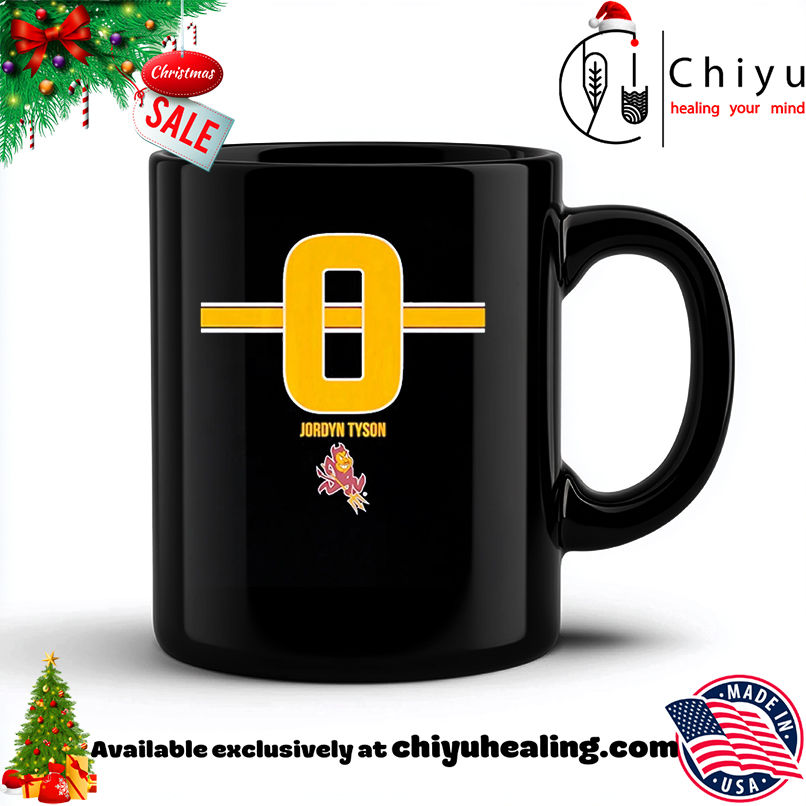 ASU Football Jordyn Tyson no 0 Stripe shirt, Hoodie, Sweatshirt, Poster Canvas, Mug, Ornaments