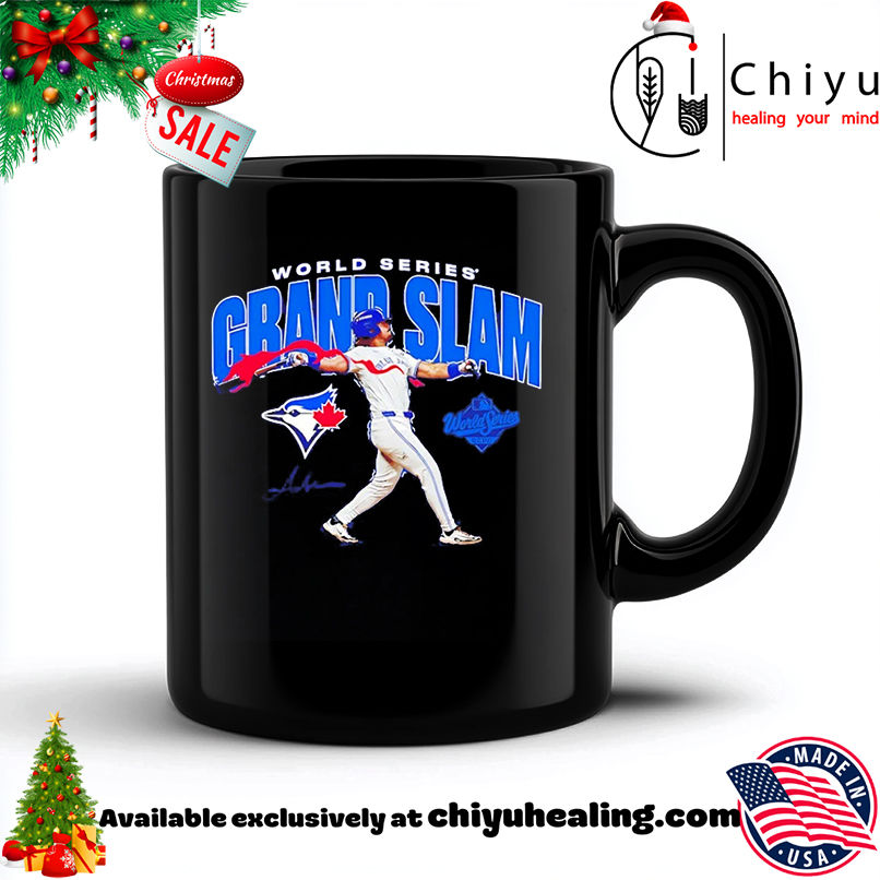 Addison Barger Toronto Blue Jays 2025 World Series Grand Slam shirt, Hoodie, Sweatshirt, Poster Canvas, Mug, Ornaments