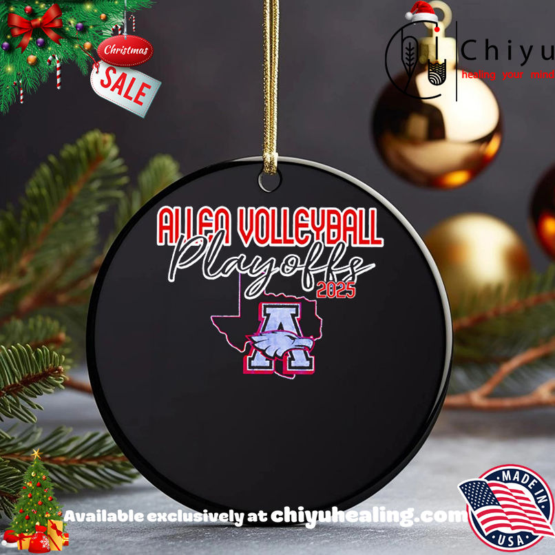 Allen Volleyball Playoffs 2025 logo shirt, Hoodie, Sweatshirt, Poster Canvas, Mug, Ornaments